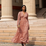 Noor Maxi Dress Blush