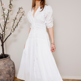 Fabienne Dress Pure White