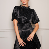 Louann Dress Night Satin