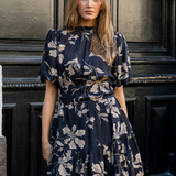 Louann Dress Black Blossom