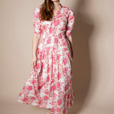 Fabienne Dress Raspberry