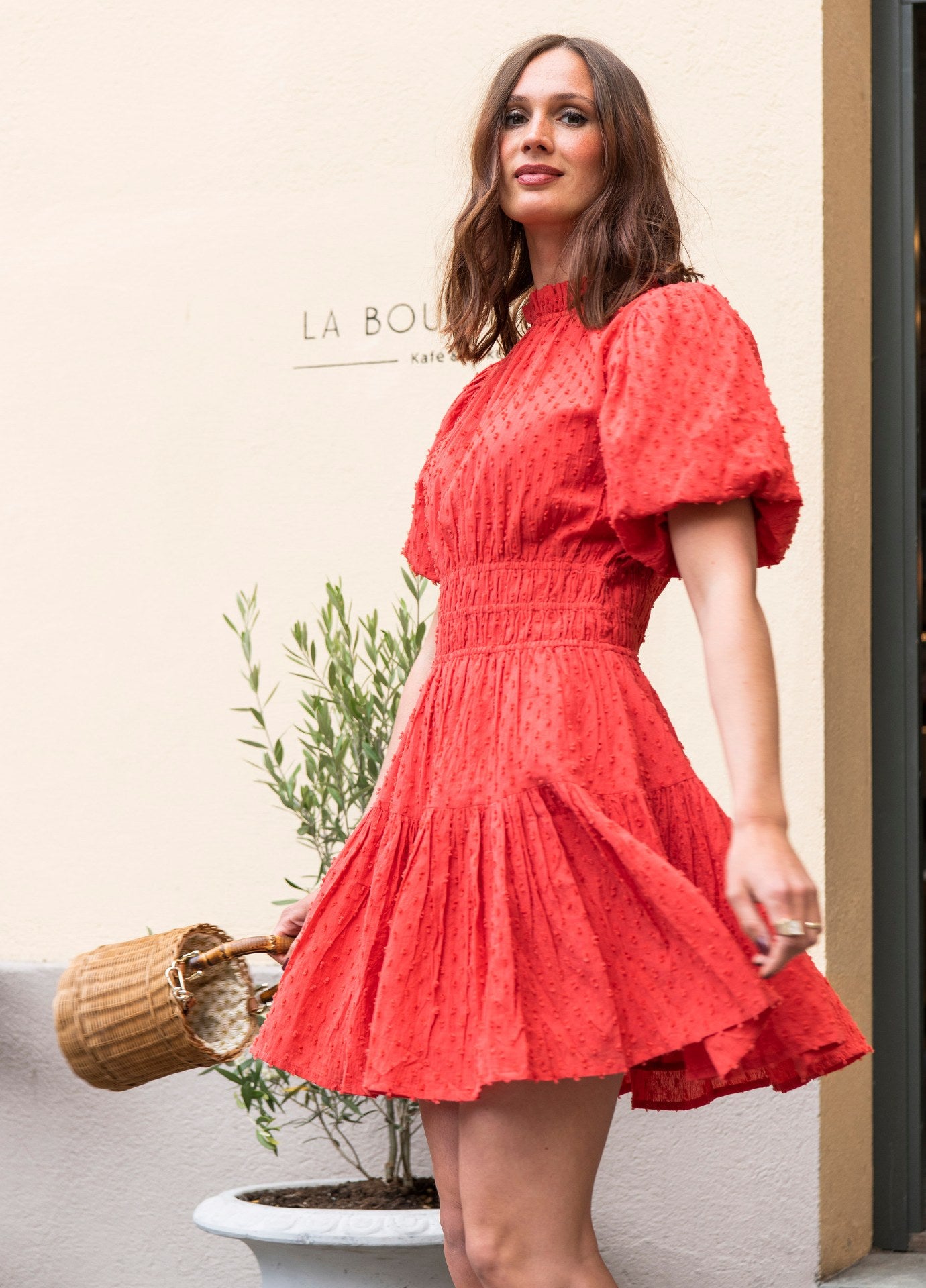 Louann dress Rouge