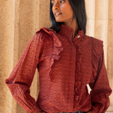 Maya Blouse Cinnamon