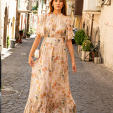 Heena Dress Shimmering Garden