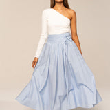 Astrid Skirt Seaside Stripe