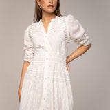 Fabienne Dress Powder White
