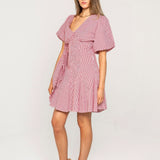 Bianca Dress Tuscany Red