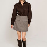 Filipa Skirt Herringbone