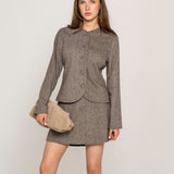 Filipa Skirt Herringbone