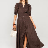 Fabienne Dress Espresso