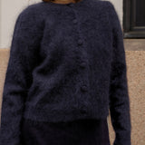 Ulla Mohair Cardigan Moonlight