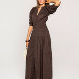 Fabienne Dress Espresso