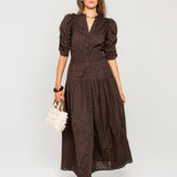Fabienne Dress Espresso