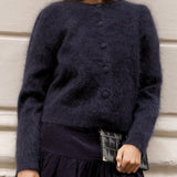 Ulla Mohair Cardigan Moonlight