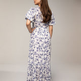 Leonora Dress Porcelain Blue