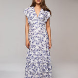Nadine dress Porcelain Blue