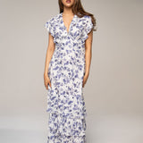 Nadine dress Porcelain Blue
