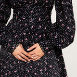 Tripti Dress Polka Bloom