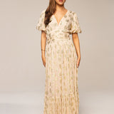 Leonora Dress Sunkissed Lurex