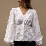 Fia Blouse Ivory Atelier