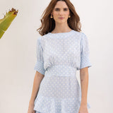 Penelope Dress Delicate Blue