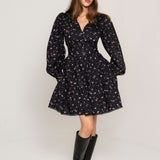 Tripti Dress Polka Bloom