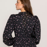 Tripti Dress Polka Bloom