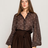 Anaya Shirt French Dot
