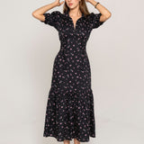 Agatha Dress Polka Bloom