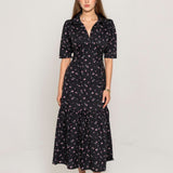 Agatha Dress Polka Bloom