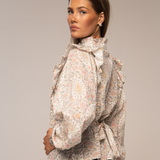 Maya Blouse Pink Garden