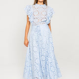 Astrid Skirt Blue Honey Lace