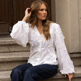 Fia Blouse Ivory Atelier