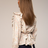 Maya Blouse Pink Garden