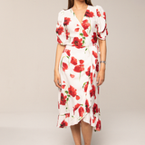 Meline Wrap Dress Amore( PRE ORDER LEV: UKE 9)