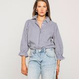 Amy Blouse Misty Blue
