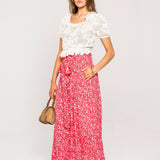 Vanja Skirt Strawberry