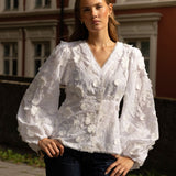 Fia Blouse Ivory Atelier