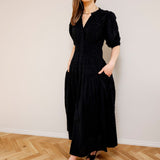 Fabienne Dress Day Black