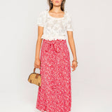 Vanja Skirt Strawberry