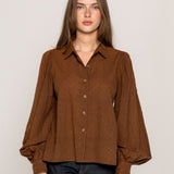 Anaya Shirt Bisque Lurex