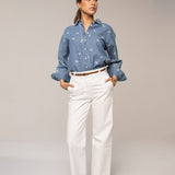 Ava Shirt Denim Fiore