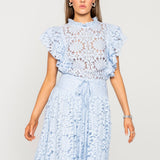 Astrid Skirt Blue Honey Lace