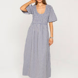 Rani Dress Misty Blue