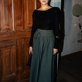 Astrid Skirt Moss Green