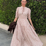 Madison Dress Rose Elegance