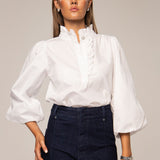 Ella Blouse Sugar White