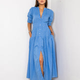 Fabienne Dress Azure