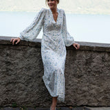 Gemma Blue Fleur Linen