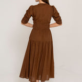 Madison Dress Bisque Lurex